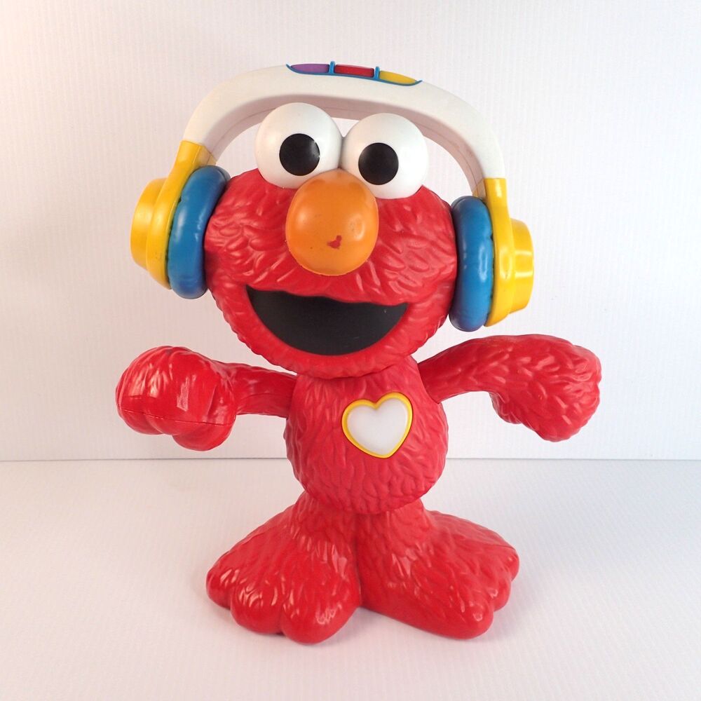 Hasbro Sesame Street LETS DANCE ELMO w/ Headphones - Dancing Music Singing